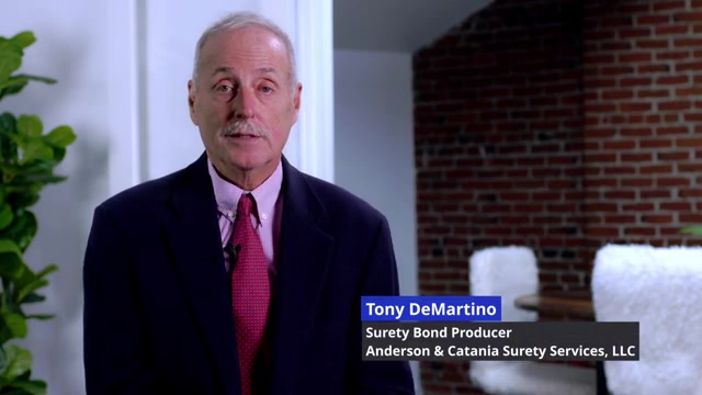 Anderson & Catania - How do bonding companies evaluate job risk?