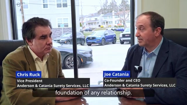 Anderson & Catania - Ask Your Surety Pro – Why Transparency Matters in Contractor Surety Partnerships